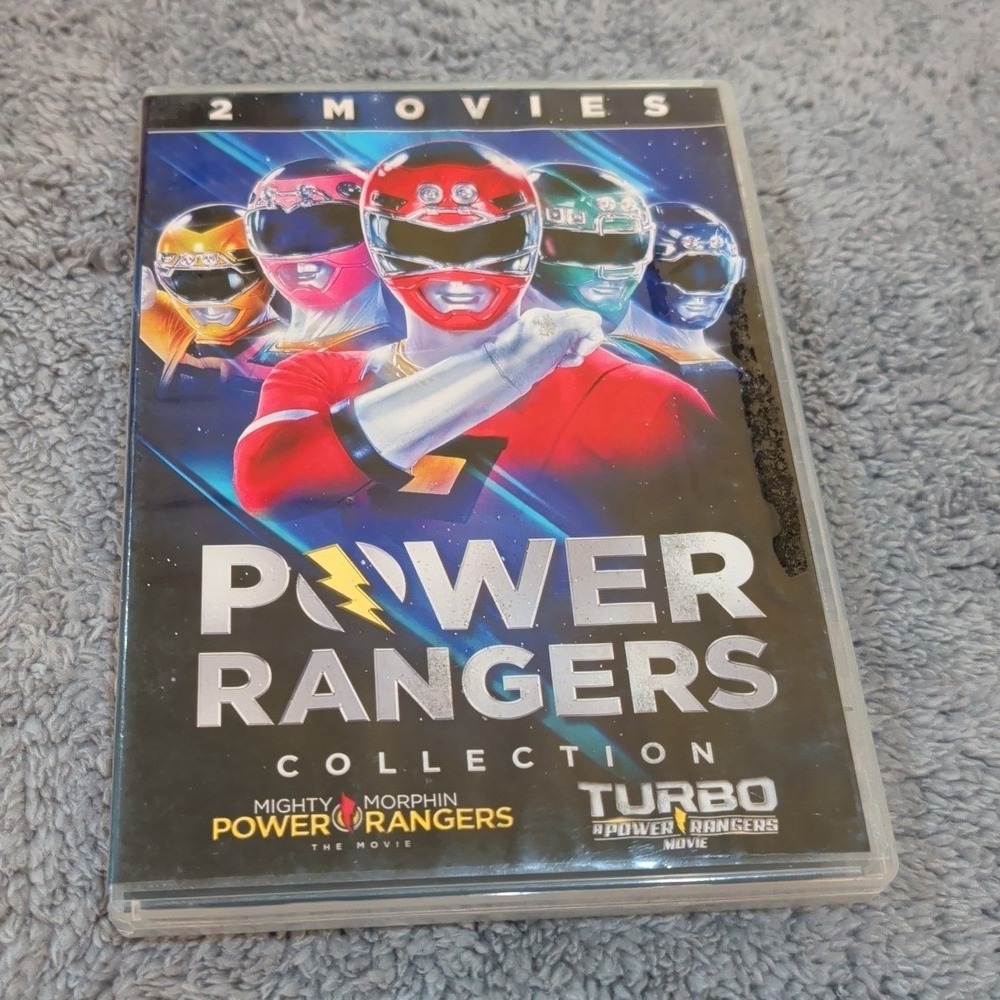 Power Rangers Collection DVD 1995 1997 Mighty Morphin Turbo Movie